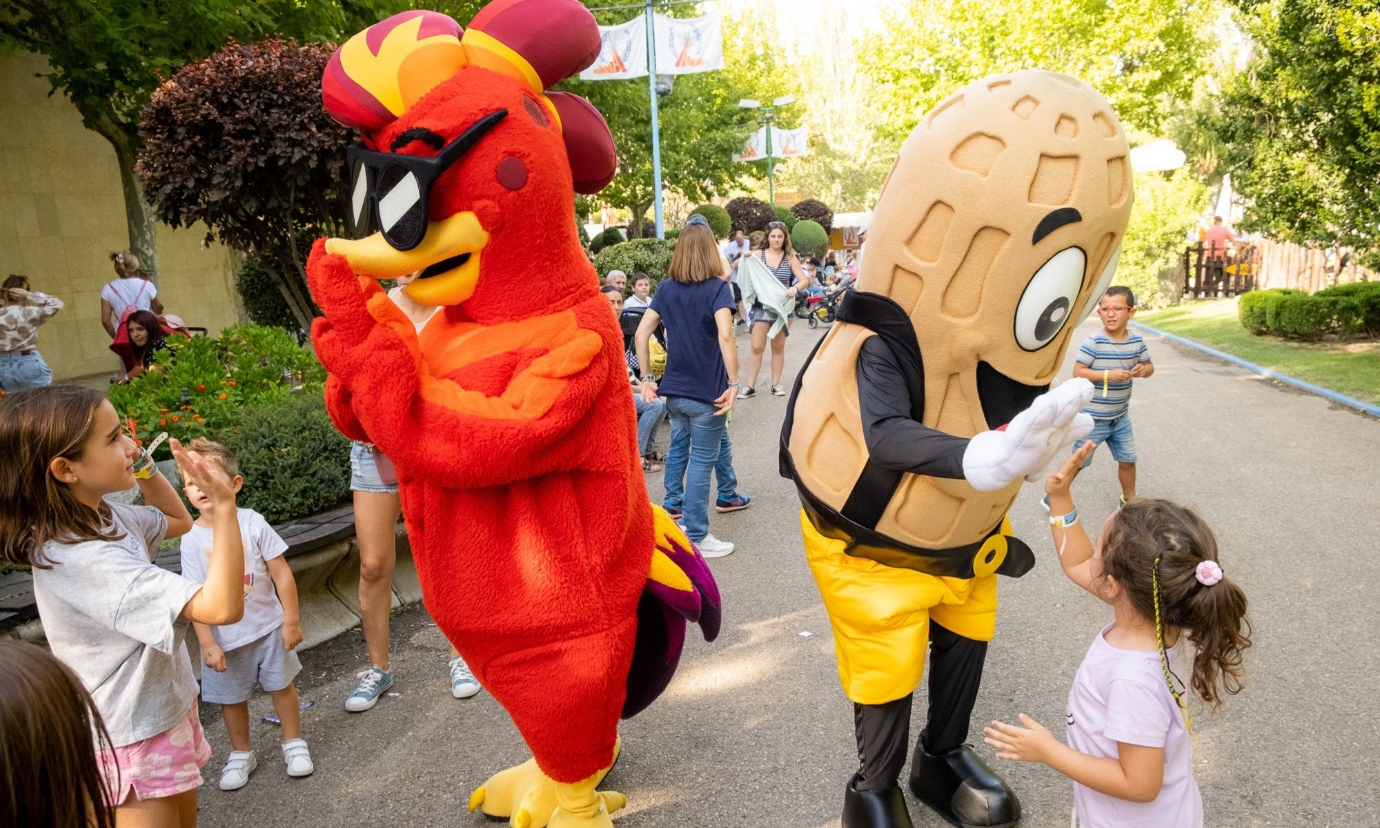 Roy parque atracciones El Gallo Rojo fiesta El Rincón